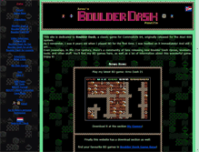 Tablet Screenshot of boulder-dash.nl